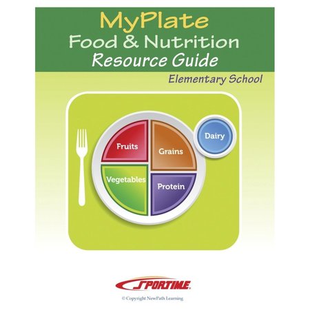 SPORTIME Sportime 2013486 My Plate Food & Nutrition Student Learning Guide - Grade 1-4 2013486
